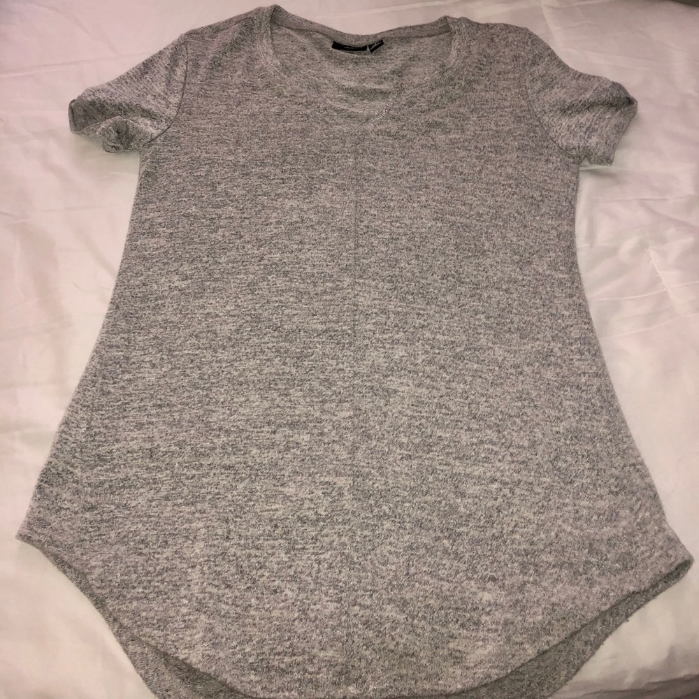 Grey thick v neck too